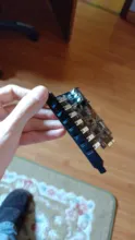 SuperSpeed USB 3,0 7 puerto PCI-e exprés 15pin tarjeta con un conector de alimentación SATA USB 3 PCIE adaptador PCI e VL805 y VL812 chipsets