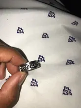 Spinner clásico anillos de hombre de cadena Cool acero inoxidable 8mm ancho anillos de moda para hombres mujeres regalo de fiesta, joyería