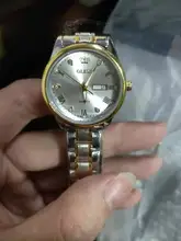 OLEVS-reloj de cuarzo clásico para mujer, cronógrafo de lujo, resistente al agua, correa de acero inoxidable