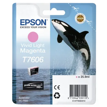 

Epson T7606 Light Magenta Living