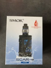 SMOK-Kit de vapeo Original SCAR-18, 230W, caja MOD para vapeo con tanque atomizador TFV9 de 6,5 ml, bobina de metal V9, vaporizador de cigarrillo electrónico