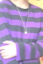 Collar con colgante con candado para mujer y hombre, cadena Punk, Color plateado, joyería de Moda Gótica con estilo, S195, 2020