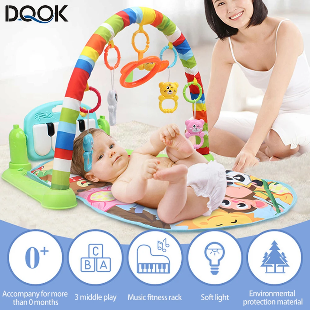 16 Styles Baby Music Rack Play Mat Kid Rug Puzzle Carpet Piano Keyboard Infant Playmat Early Education Gym Crawling Game Pad Toy