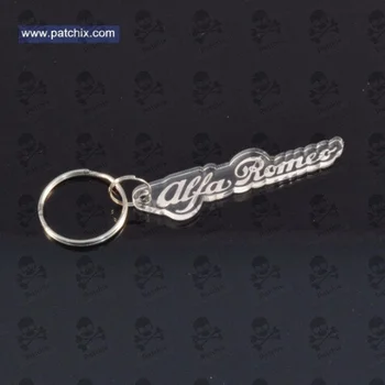 

ALFA ROMEO keychain Schlüsselring, portachiavi, laser cut size: 60x25x3mm