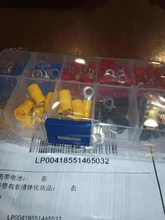 Kit de Terminal de anillo (102 Uds. 10 tipos RV) Juego de conector de engarce eléctrico con caja, cable de cobre aislado cable Pin End Butt