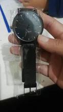 Reloj ultrafino de acero inoxidable para hombre, minimalista, negocios, cuarzo, moda, 2020