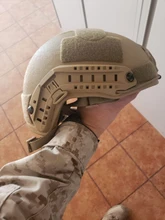 Raptor-Casco antibalístico rápido NIJ IIIA 3A 0106,01, con certificación ISO, corte alto XP, UHMWPE, a prueba de balas