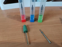 Fresas para manicura y pedicura, herramientas de limpieza de cutículas y pies, accesorios para cabezales de pulido