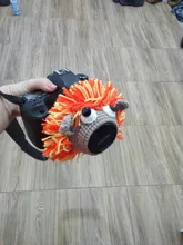 Lente de cámara de punto hecho a mano, anillo decorativo, diseño de cartón, utilería para fotos de bebé, juguete guía Adorable