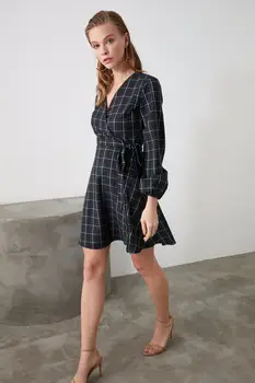 

Trendyol Plaid Dress TWOAW21EL1105