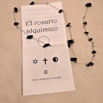 

Rosary alchemical or UNIVERSAL-beautiful rosary with STONES made for rituals from Alchemy