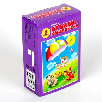 

Cubes with pictures "sun-2" (without glue) 6 PCs.
