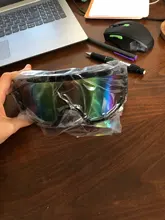 Máscara de esquí para hombre y mujer, gafas de seguridad con filtro para la boca a prueba de viento y de Motocross