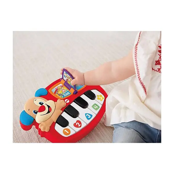 Музыкальная игрушка Fisher-price "Смейся и учись" Пианино учёного щенка