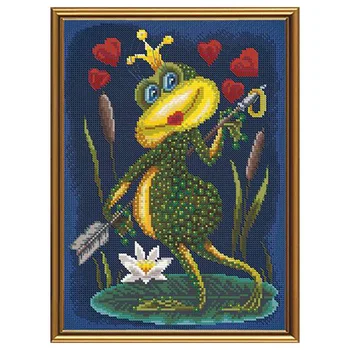 

NND 4085 set for embroidery 'Nova sloboda' 'царевна kvakuska', 20x48 cm