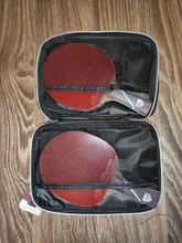 KOKUTAKU-raqueta de ping pong ITTF profesional, 4/5/6 estrellas, raqueta de tenis de mesa de carbono, conjunto de remo de murciélago, granos en Goma con bolsa