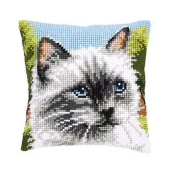

0146067-pn pillow vervaco 'Siamese kokka' 40x40 cm