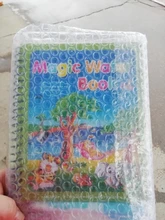 Libro de colorear reutilizable con 6 tipos de juguetes para niños, libro de dibujo de agua mágica, sensorial, Educación Temprana, juguetes para niños, regalo de cumpleaños