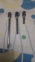 Taladro eléctrico de liberación rápida, vástago hexagonal 1/4, no magnético, portapuntas de destornillador, 60mm, 100mm, 150mm, herramienta eléctrica de vástago rápido
