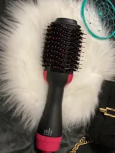 LISAPRO-secador de pelo de un paso para el hogar, cepillo de aire caliente y voluminizador, rizador de pelo, Alisador, herramientas de estilismo de cabello