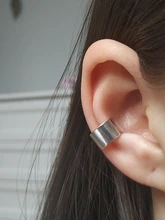 Pendientes Punk Rock para mujer, 1 Uds., Clip de cartílago, envoltura sin Piercing, accesorios de joyería