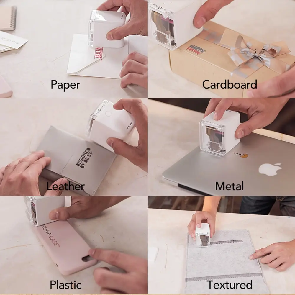 Mbrush mobil renkli yazıcı taşınabilir el PrinCube-dünyanın en küçük yazıcı ile WIFI USB bağlantısı üzerinde herhangi bir malzeme - AliExpress Bilgisayar ve Ofis