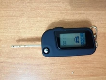 A93 caja con vidrio sin cortar para Starline A93 A63 A39 hoja sin cortar fob caso A93 plegable coche remoto