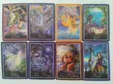 Juego de cartas de Tarot, juego de cartas de oráculo, juego de mesa de Tarot con guía en PDF