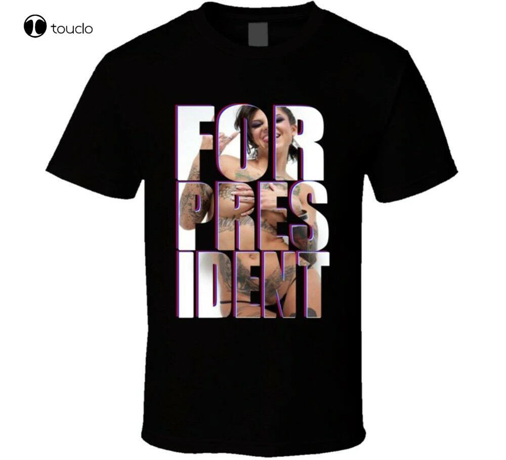 1000px x 908px - Bonnie Rotten Porn Star For President Movies Brand New Classic Black  T-shirt - T-shirts - AliExpress
