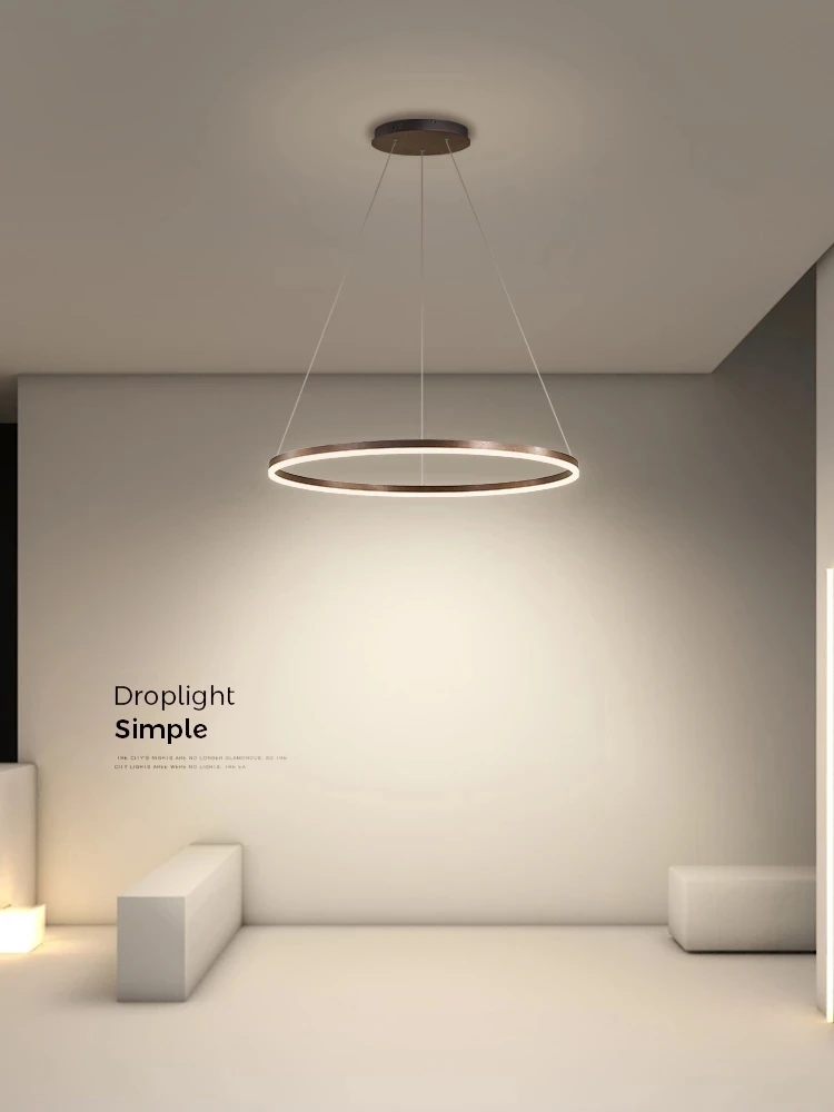 chandelier for living room Modern Led Circle Ceiling Hanging Lamp Nordic Designer Simple Round BlackRestaurant Living Room Bedroom Home Decoration Lamp globe chandelier