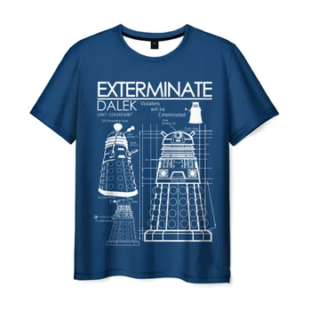 

Men's T-shirt 3D Doctor Who. Far