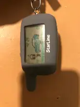 Funda de silicona A9 para starline A6/A4/A8/A9 lcd, mando a distancia de coche bidireccional