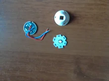 Light Led-Lens 20mm White Cree xm-L Star Pcb 15degree with Base-Holder-Kit 5modes 5modes