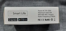 Interruptor remoto inalámbrico con Wifi para casa inteligente, módulo de Controlador de luz LED domótica, Alexa, Google Home, Smartlife, aplicación Tuya