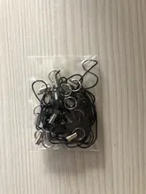 20 unids/lote hilo cable clave anillo de la bolsa de bricolaje anillo bolsas de juguetes de Clips titular de la clave llavero DIY llavero bricolaje llaveros Accesorios
