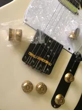 4 x Top Hat Speed Control Knobs For Electric Guitar GOLD