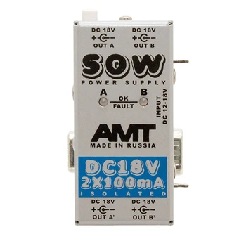 

Psdc18-2 sow PS-2 power supply module dc-18v 2x100ma, AMT Electronics