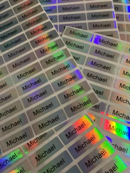 

FREE SHIPPING 210 pcs Personalized Name Stickers Water Proof School Label Decal Multi Purpose Colorful Multi Color FREE SHIPPING