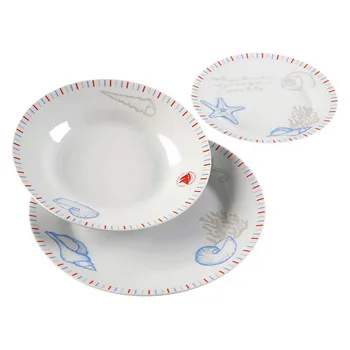 

Dinnerware Set Seafom Porcelain (18 Pieces)