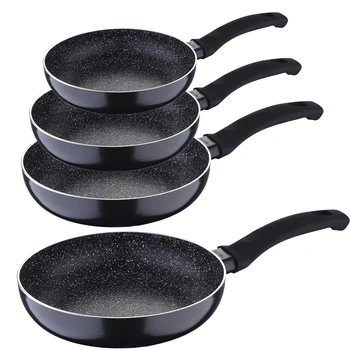 

Juego de 3 or 4 sauce pans in aluminum pressing SAN ignacio collection Bellini Black