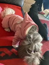 Coat Jumpsuit Clothing Puppy-Fleece Hoodie Apparel Pet-Dog Winter New Warm Velvet