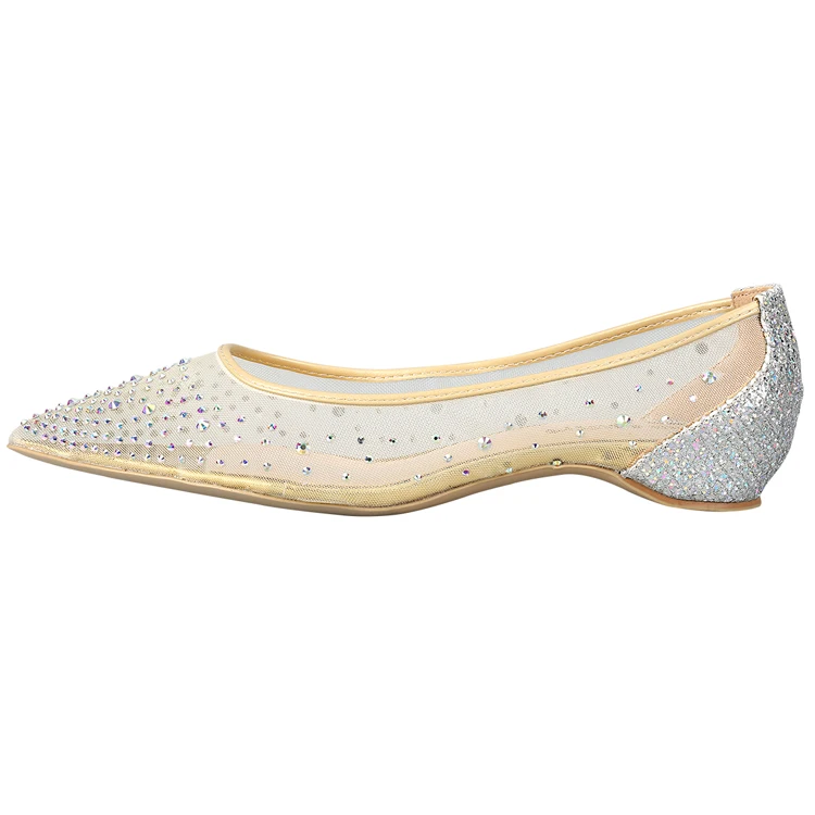 Шикарные женские туфли на высоком каблуке с прозрачным сетчатым верхом; классическая роскошная обувь с закрытым носком; элегантная женская свадебная обувь