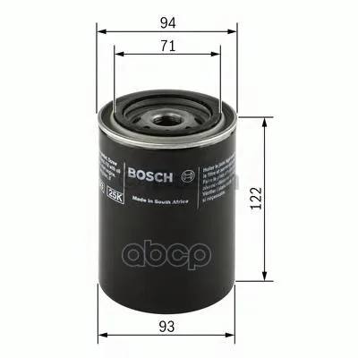 Фильтр Масляный Bosch арт. 0451103357