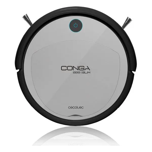 Робот-пылесос Cecotec Conga 899 Slim 300 мл 70 дБ 1000 Па черный серебристый