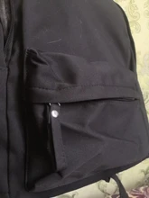 Mochila de lona de moda para mujer, bolso de hombro antirrobo, mochila escolar para chica adolescente