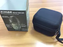 Zohan-Orejeras electrónicas de protección auditiva para tiro, equipo de defensa profesional para oído, con amplificación de sonido y anti-ruido, para disparar, ideal para cazar y deportes al aire libre