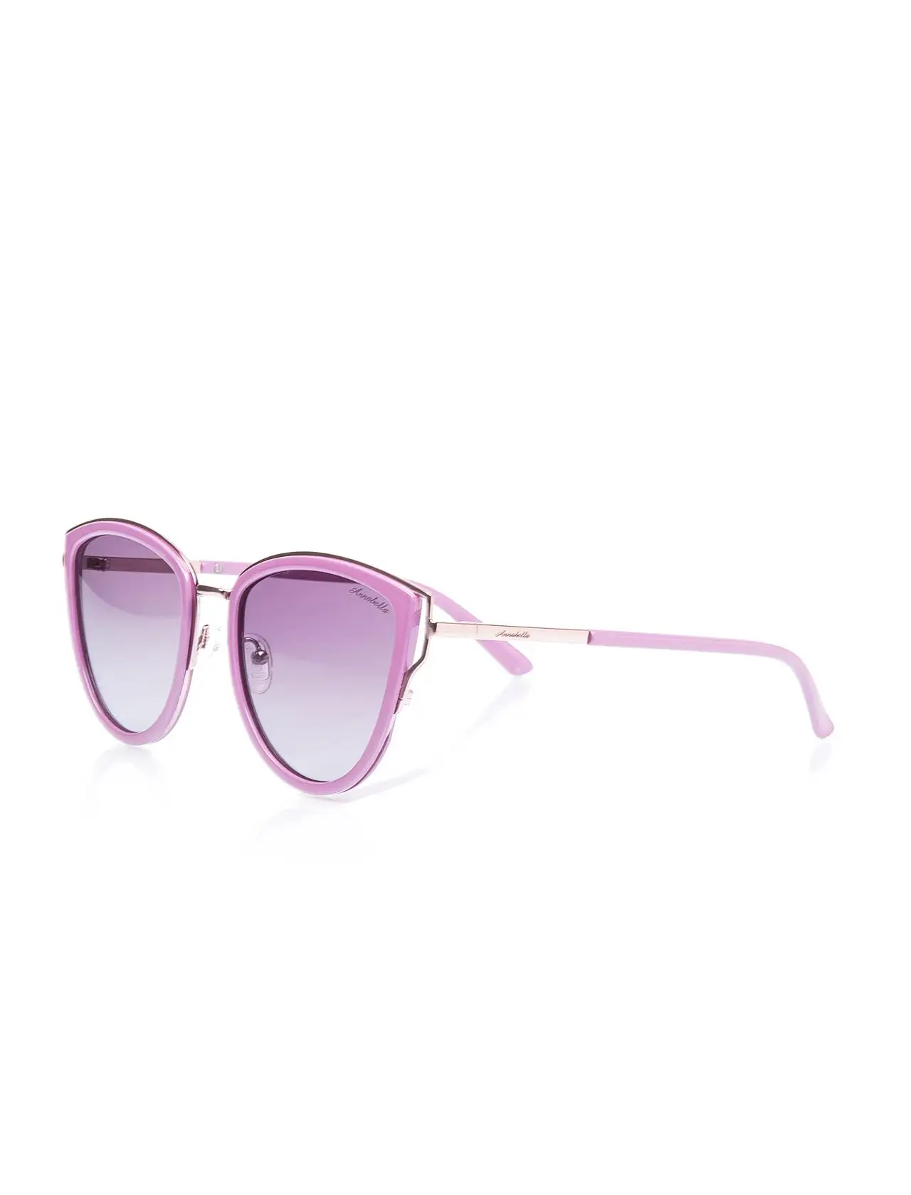

Women's sunglasses anb 305 02 combined purple organic butterfly cat eye 54-19-141 annabella