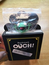 Marcapáginas 3D de dibujos de animales animados para estudiante, material original lindo y divertido de PVC, papelería escolar, regalo para niños