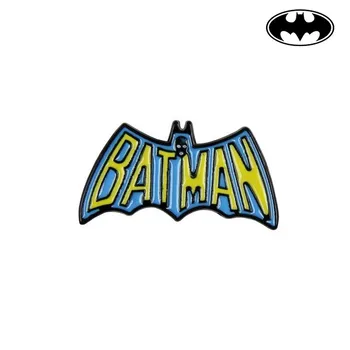 

Pin Batman Metal Yellow Blue