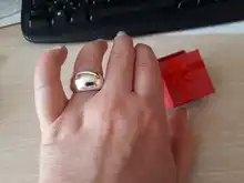 Men Rings Unisex Women 100%925-Sterling-Silver Jewelry Wholesale Never Fade Smooth-Surface
